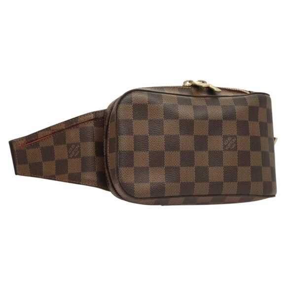 LOUIS VUITTON Damier Ebene Geronimos Shoulder Bag N51994 LV Auth 124677 - Picture 1 of 16